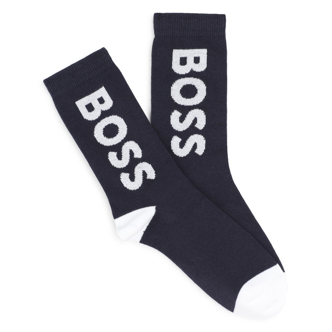 BOSS Set de 3 pares de Calcetines para niño y adolescente blanco,gris y vino