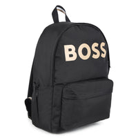 Thumbnail for BOSS Backpack negra unisex para niño y adolecente negra