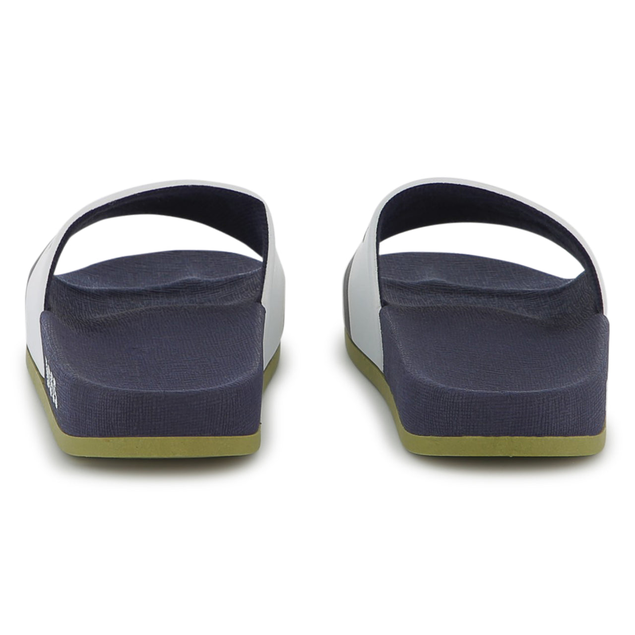 BOSS Sandalia o chancla para niño y adolescente bicolor azul y blanco can