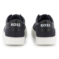 Thumbnail for BOSS Tenis para niño y adolescente sin agujetas azul marino