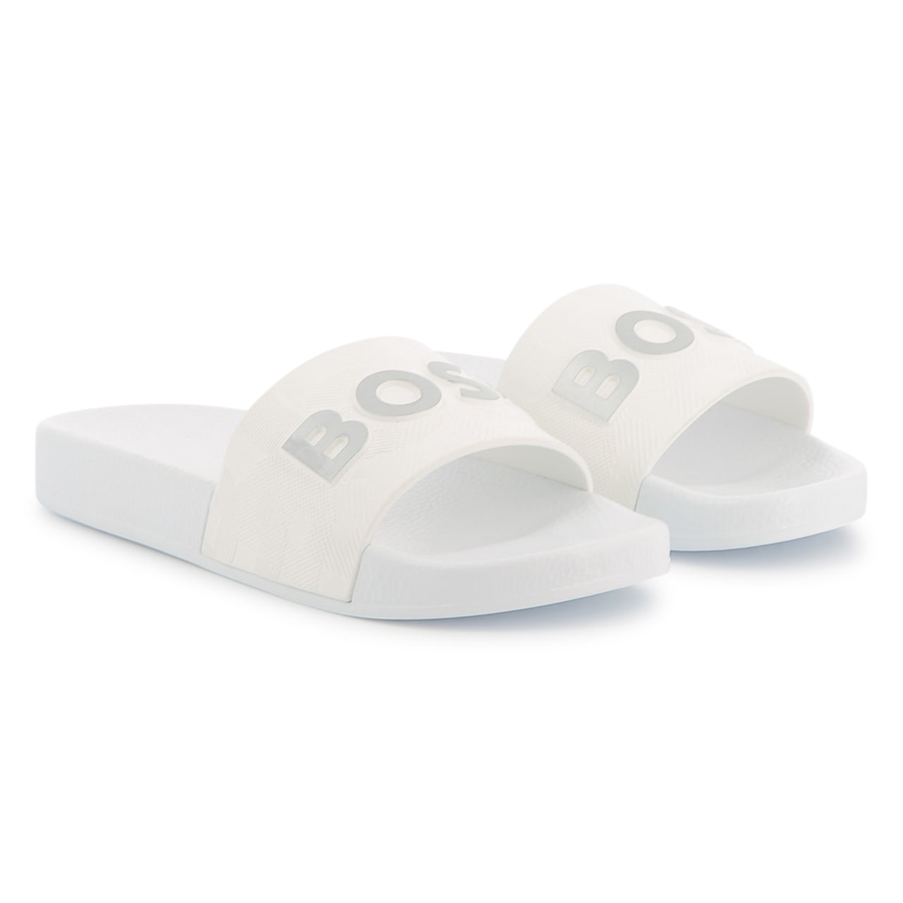BOSS Sandalia o chancla para niño y adolescente, blancas, ergonomicas