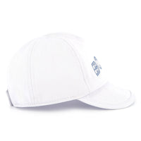 Thumbnail for BOSS Gorra o cachucha para bebe color blanco print logo al frente