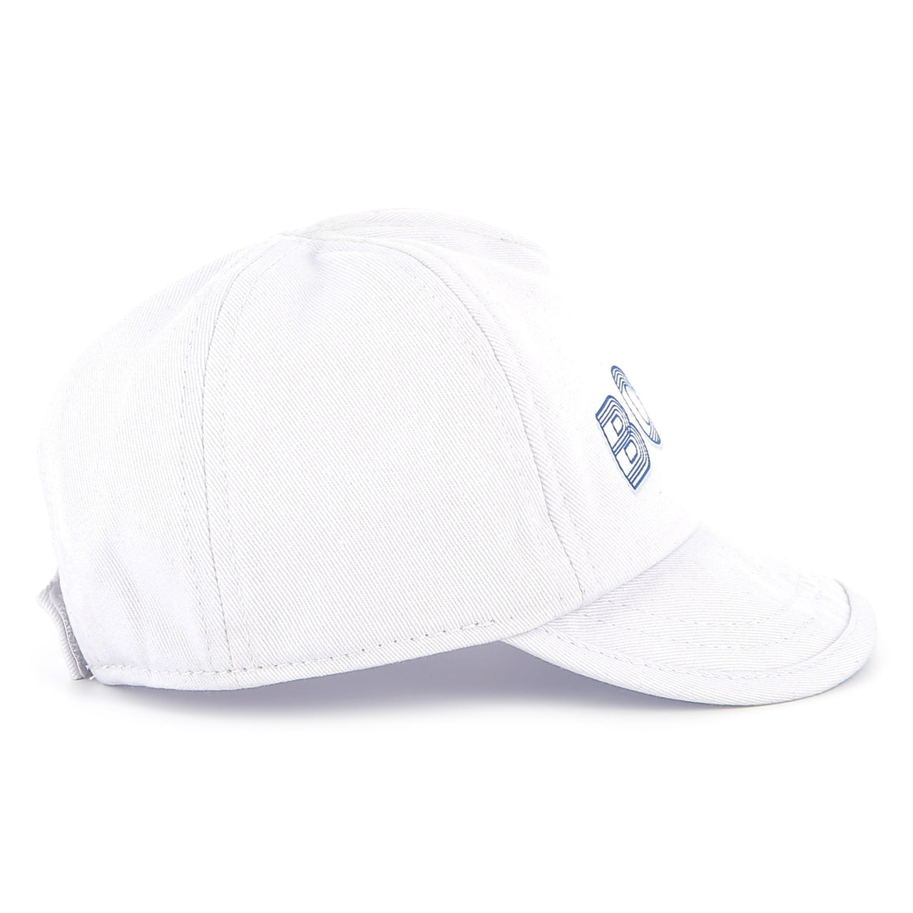 BOSS Gorra o cachucha para bebe color blanco print logo al frente