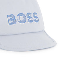 Thumbnail for BOSS Gorra o cachucha para bebe color azul cielo print logo al frente