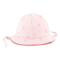 Thumbnail for BOSS Gorro para bebe niña all over print logo rosa
