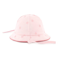 Thumbnail for BOSS Gorro para bebe niña all over print logo rosa