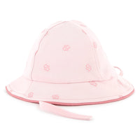 Thumbnail for BOSS Gorro para bebe niña all over print logo rosa