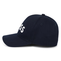 Thumbnail for BOSS Gorra o cachucha para niño y adolescente basica color azul marino, print logo