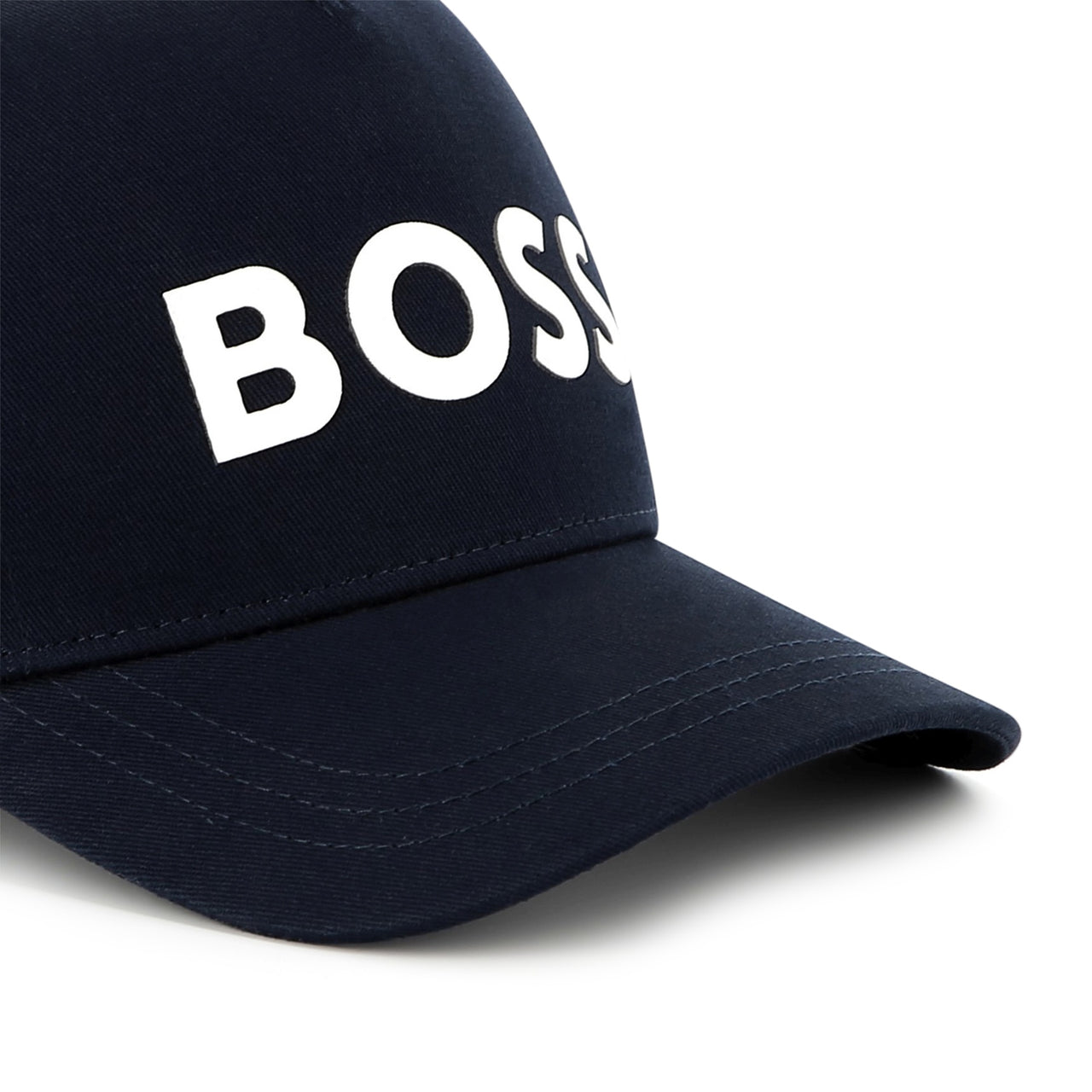 BOSS Gorra o cachucha para niño y adolescente basica color azul marino, print logo