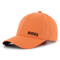 Thumbnail for BOSS Gorra o cachucha para niño y adolescente color naranja logo relieve