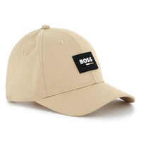 Thumbnail for Gorra para niño y teen Boss beige pequeño logo