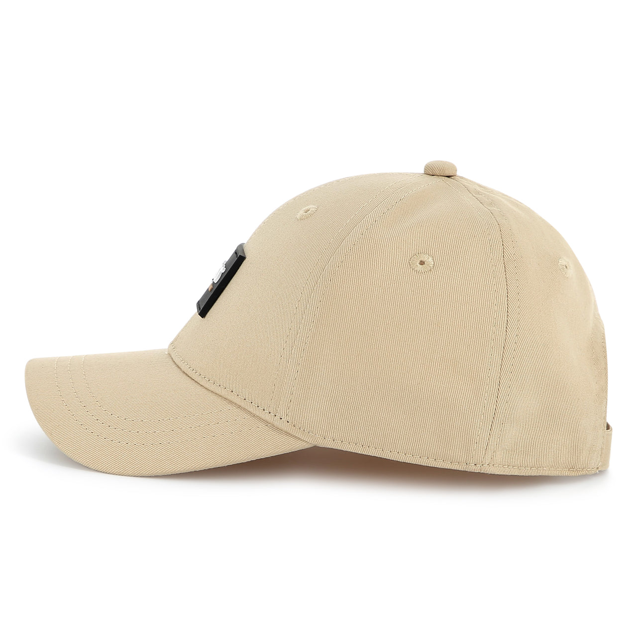 Gorra para niño y teen Boss beige pequeño logo