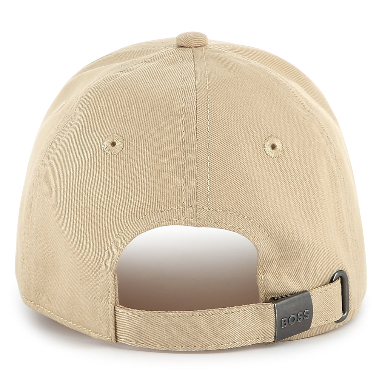 Gorra para niño y teen Boss beige pequeño logo