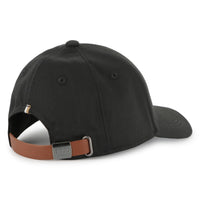 Thumbnail for BOSS Gorra o cachucha para niño y adolescente basica color negro pequeño logo bordado
