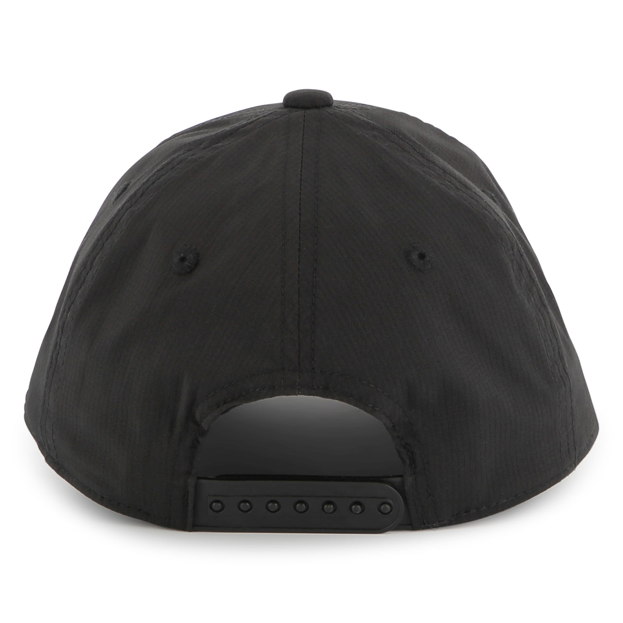 BOSS Gorra o cachucha para niño y adolescente basica color negro logo en relieve al tono