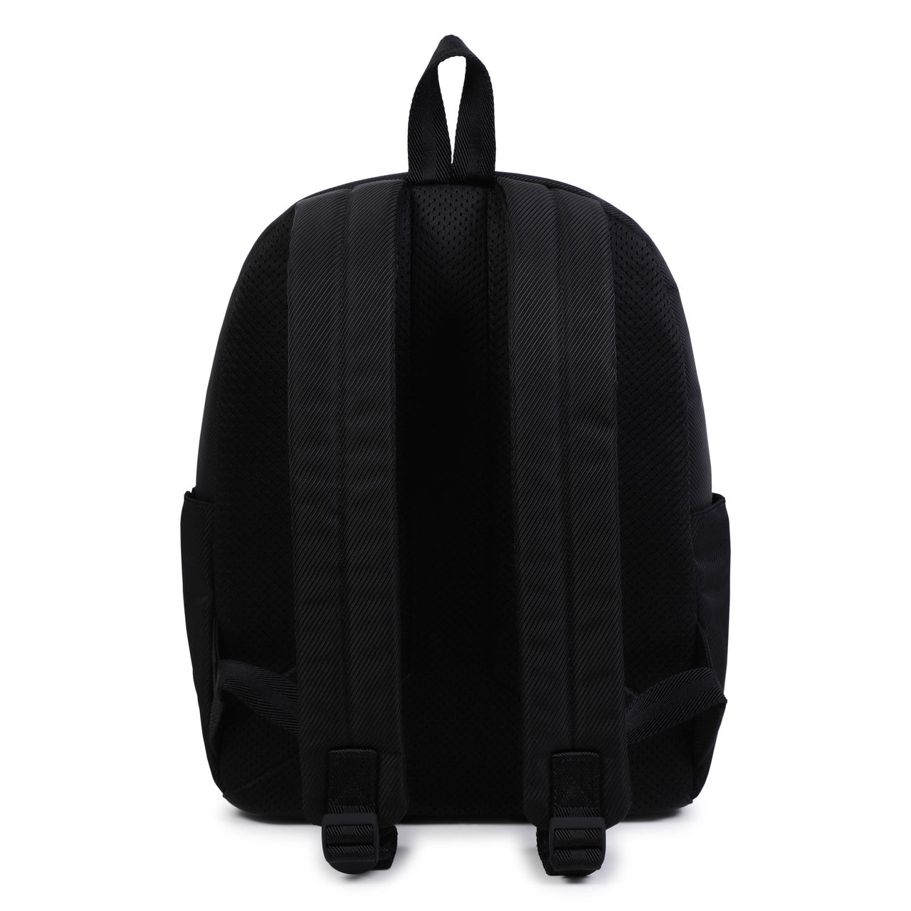 BOSS Backpack o mochila  para niño y adolescente color negro pequeño logo blanco
