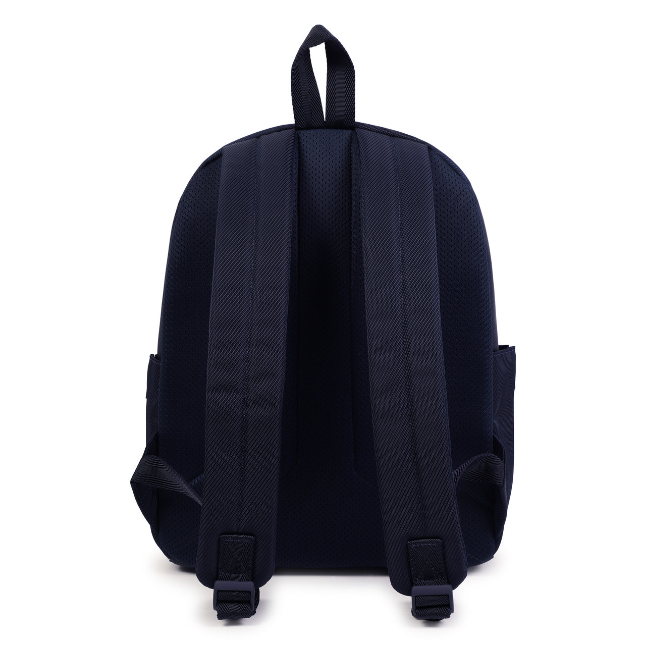 BOSS Backpack o mochila  para niño y adolescente color azul marino pequeño logo blanco