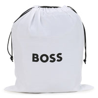 Thumbnail for BOSS Backpack o mochila para niño y adolescente ovalada color negro pequeño al tono