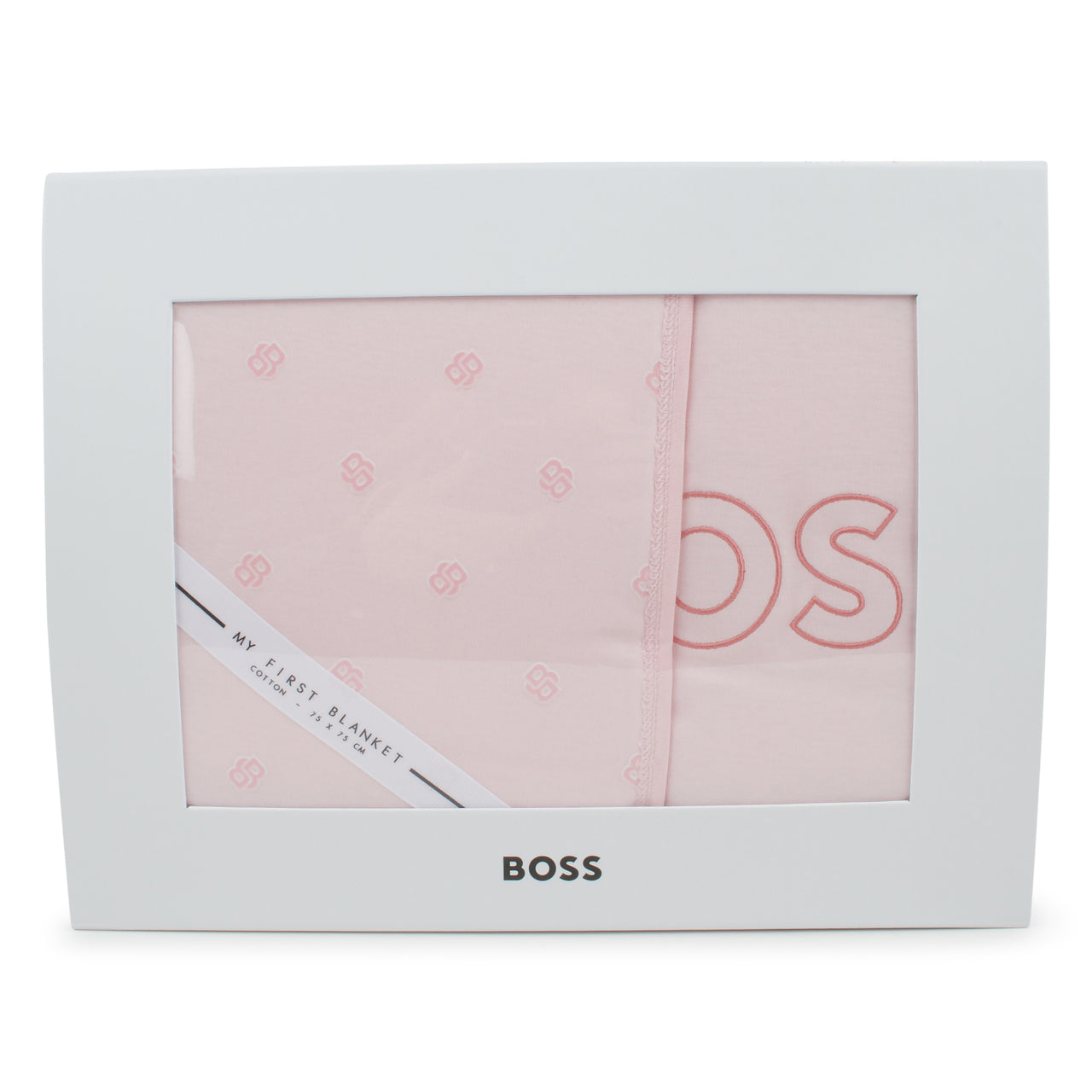 BOSS Cobija rosa para bebe niña