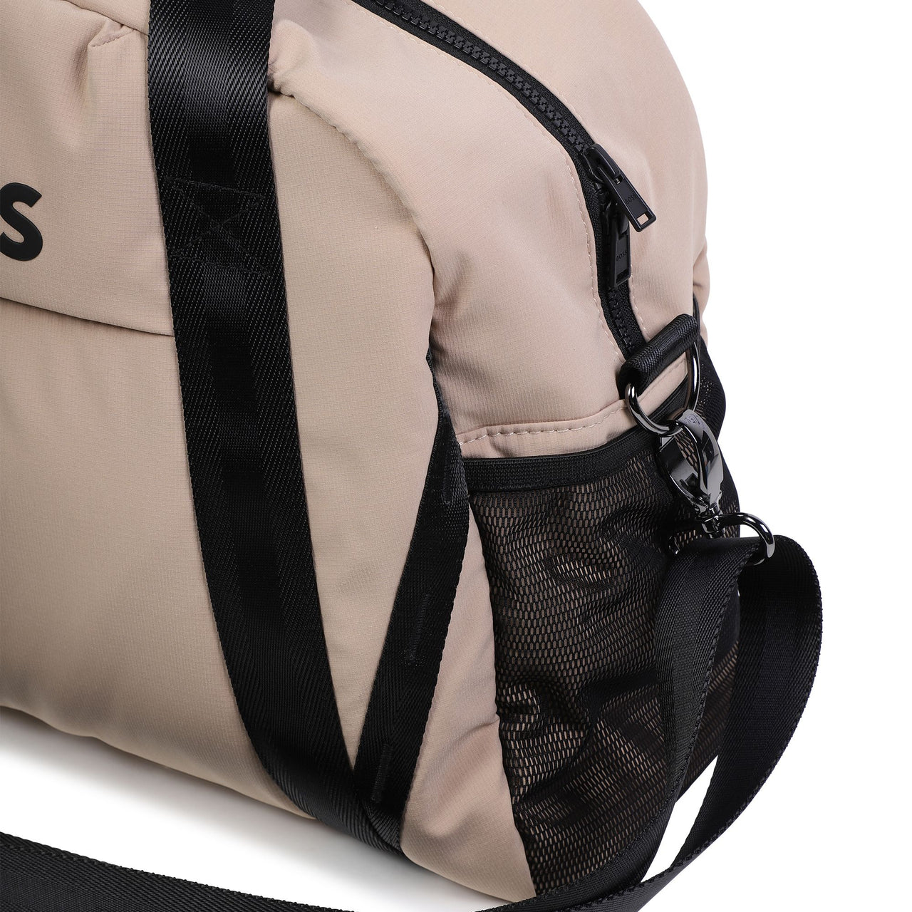 BOSS pañalera beige con accesorios