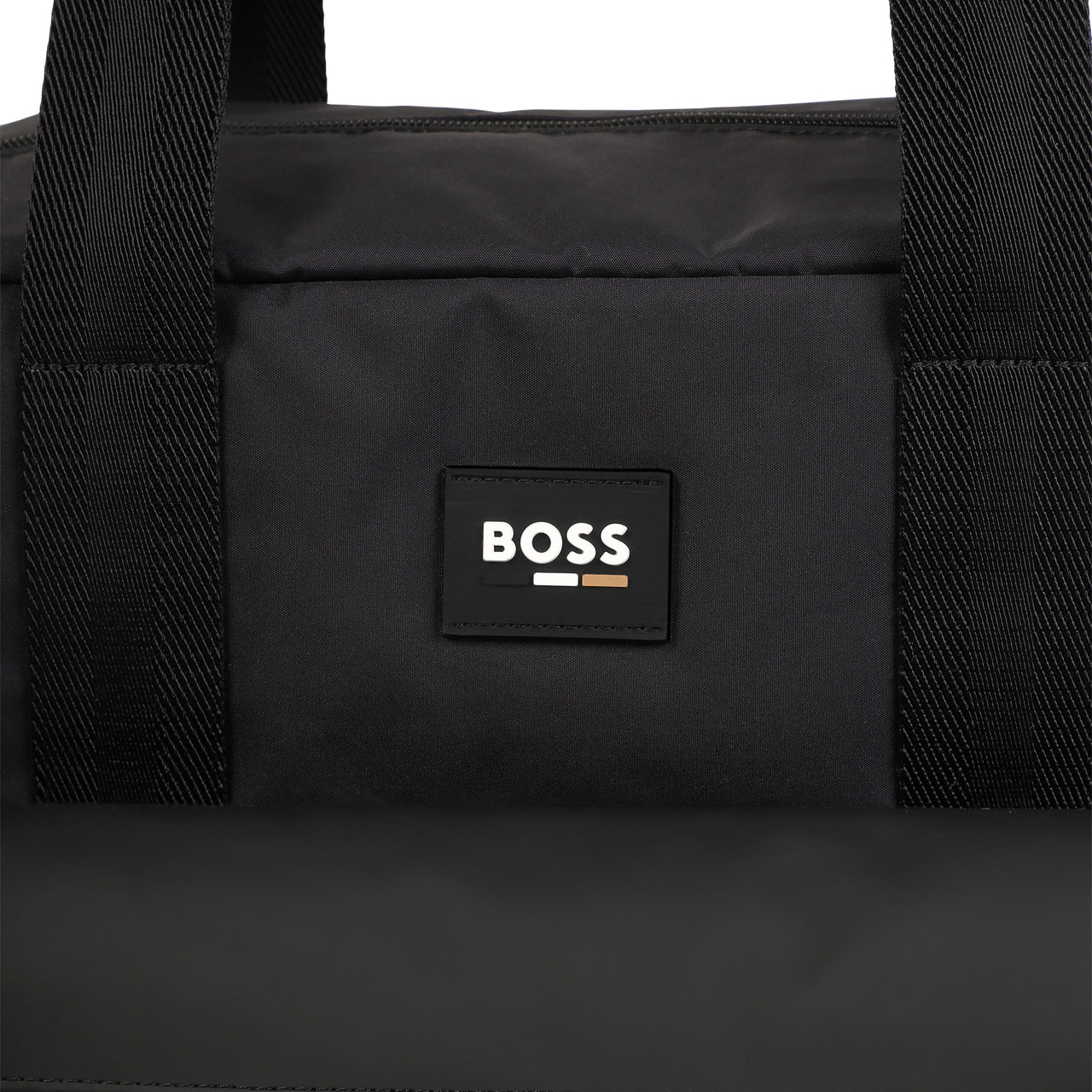 BOSS Pañalera color negro all over