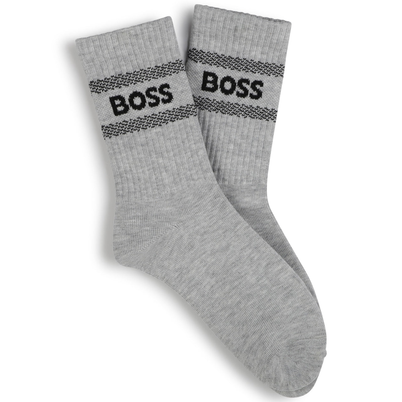 BOSS Calcetines para niño set de 2 pares beige y gris