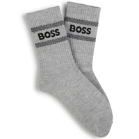 Thumbnail for BOSS Calcetines para niño set de 2 pares beige y gris