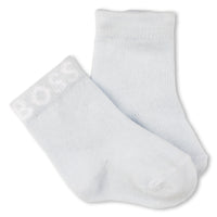 Thumbnail for BOSS Calcetines para bebe set de 3 pares azul, blanco y gris