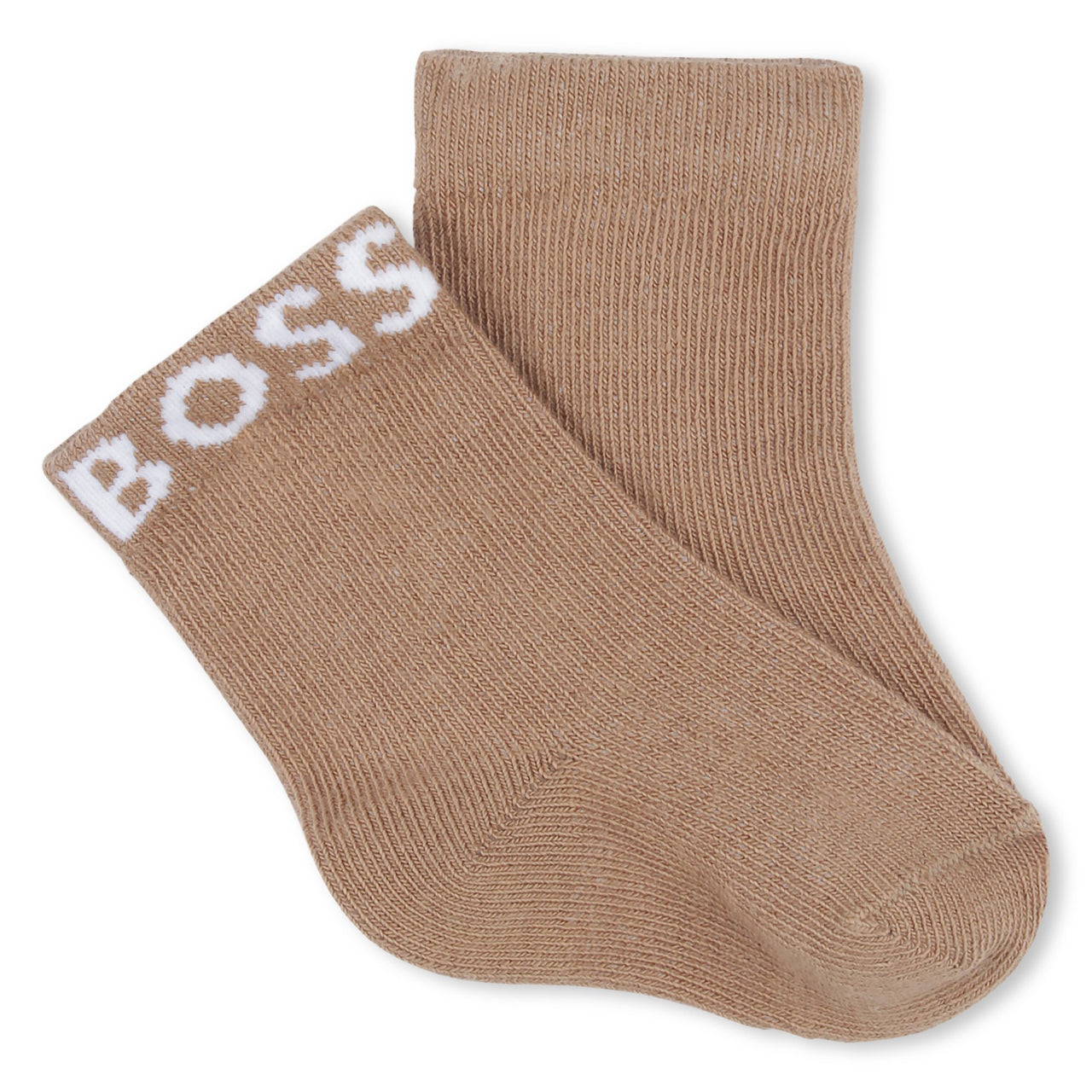 BOSS Calcetines para bebe set de 3 pares beige, blanco y gris