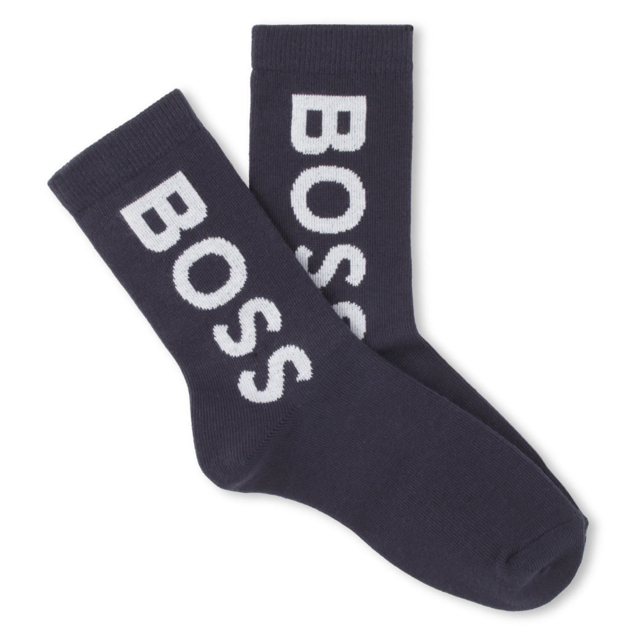 BOSS Calcetines deportivos para niño set de 2 pares azul marino