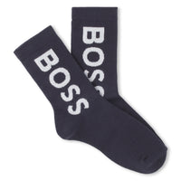 Thumbnail for BOSS Calcetines deportivos para niño set de 2 pares azul marino