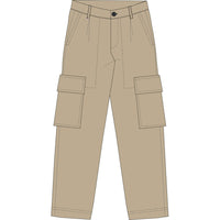 Thumbnail for BOSS Pantalon tipo cargo beige para niño y adolescente