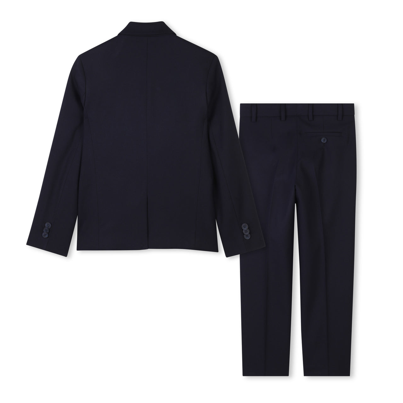 BOSS traje para niño y adolescente azul marino