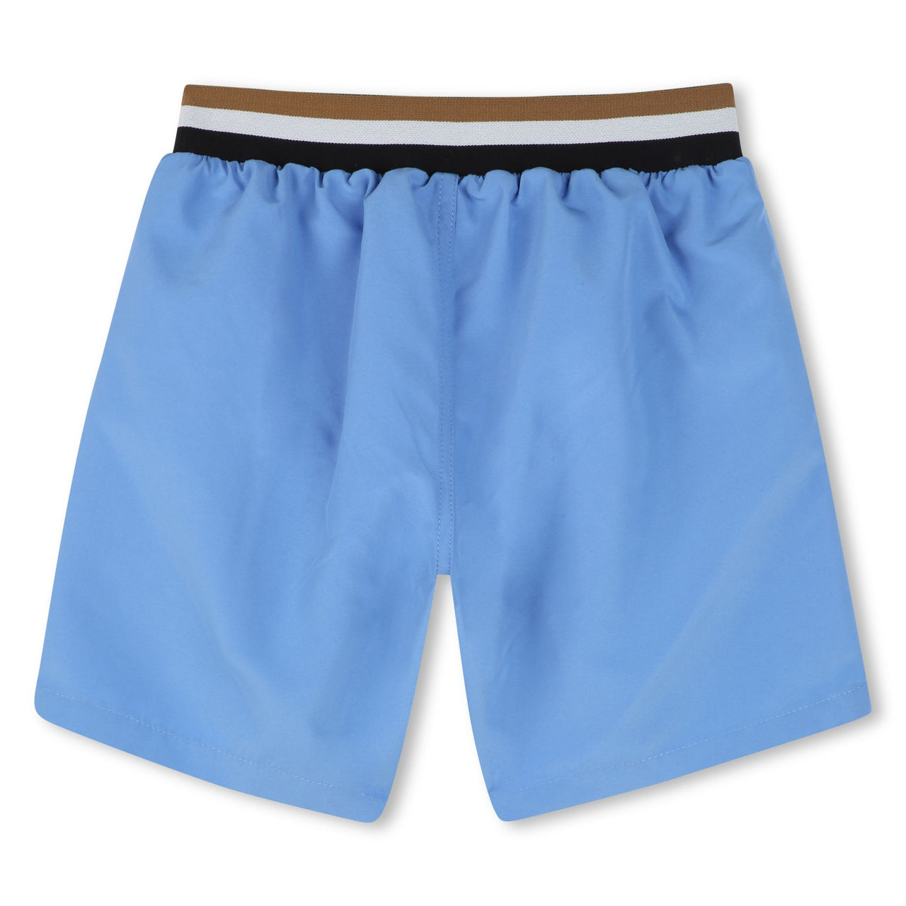 BOSS Traje de baño para niño y adolescente tipo short ajustable azul