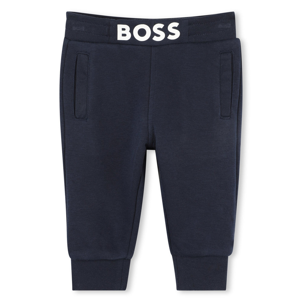 Pantalon de pants BOSS azul para bebé