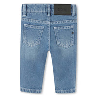 Thumbnail for BOSS Jeans de mezclilla para bebe color azul claro