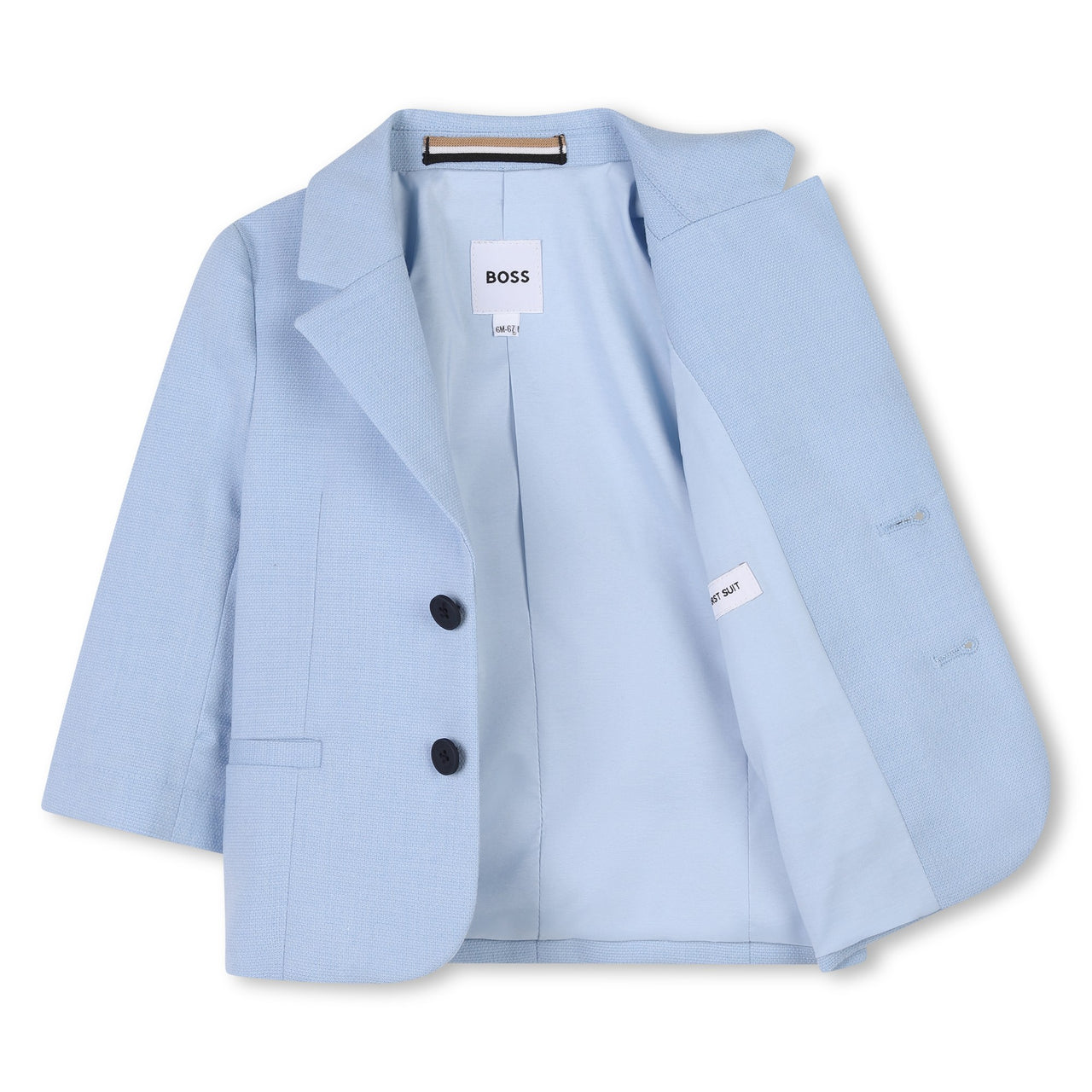 BOSS Traje para bebe azul 2 piezas