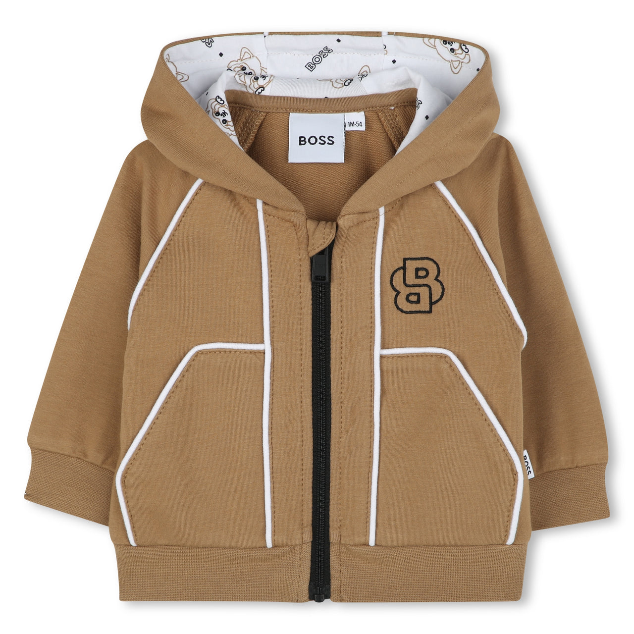 BOSS set de pants para bebe cookie linea blanca