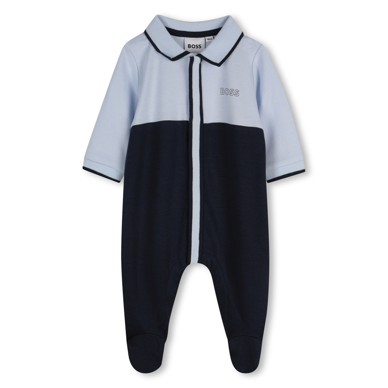 BOSS Mameluco para bebe azul  marino