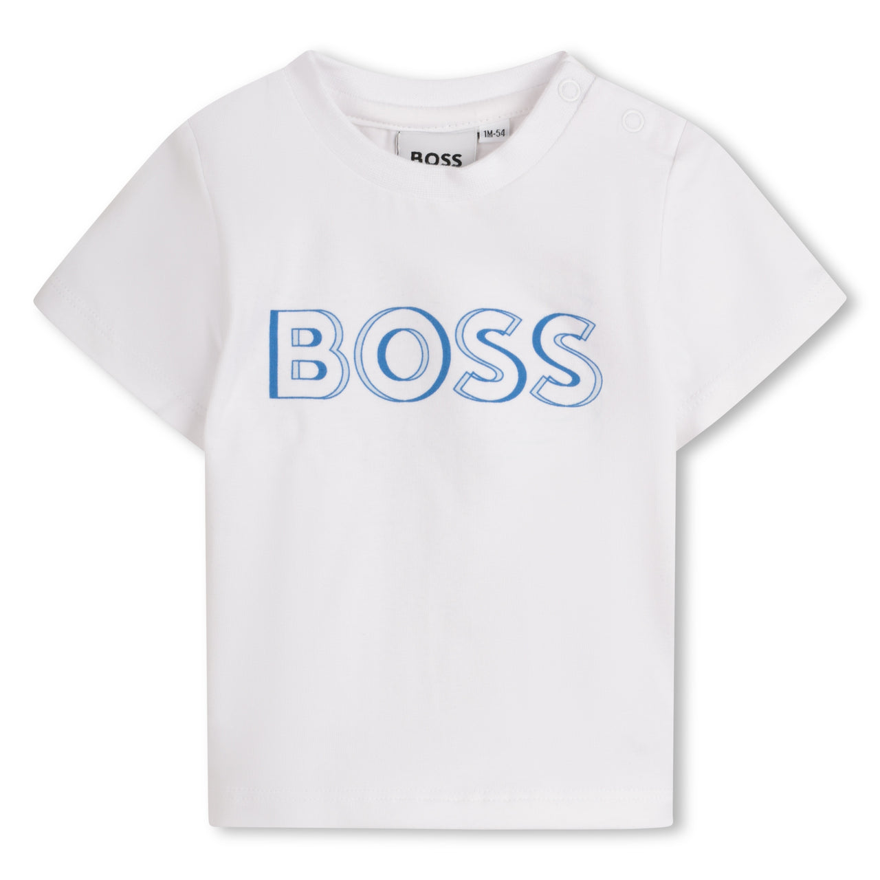 BOSS set de pants con playera para bebe azul marino