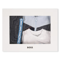 Thumbnail for BOSS set de pants con playera para bebe azul marino