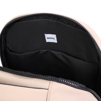 Thumbnail for BOSS Backpack o mochila para niño y adolescente color beige y negro