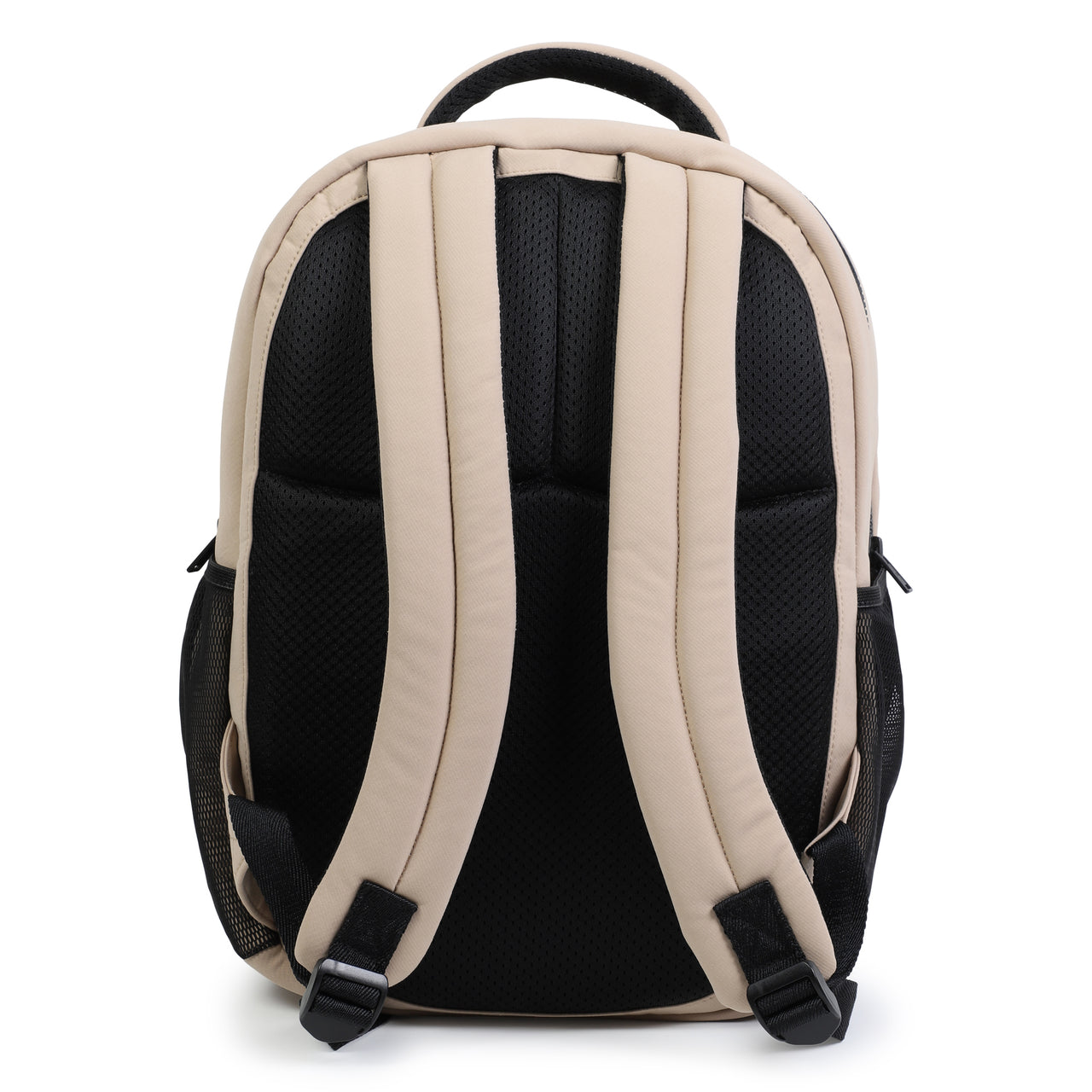BOSS Backpack o mochila para niño y adolescente color beige y negro
