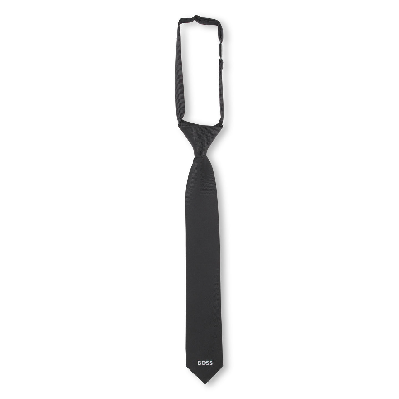 Corbata Boss negra para niño