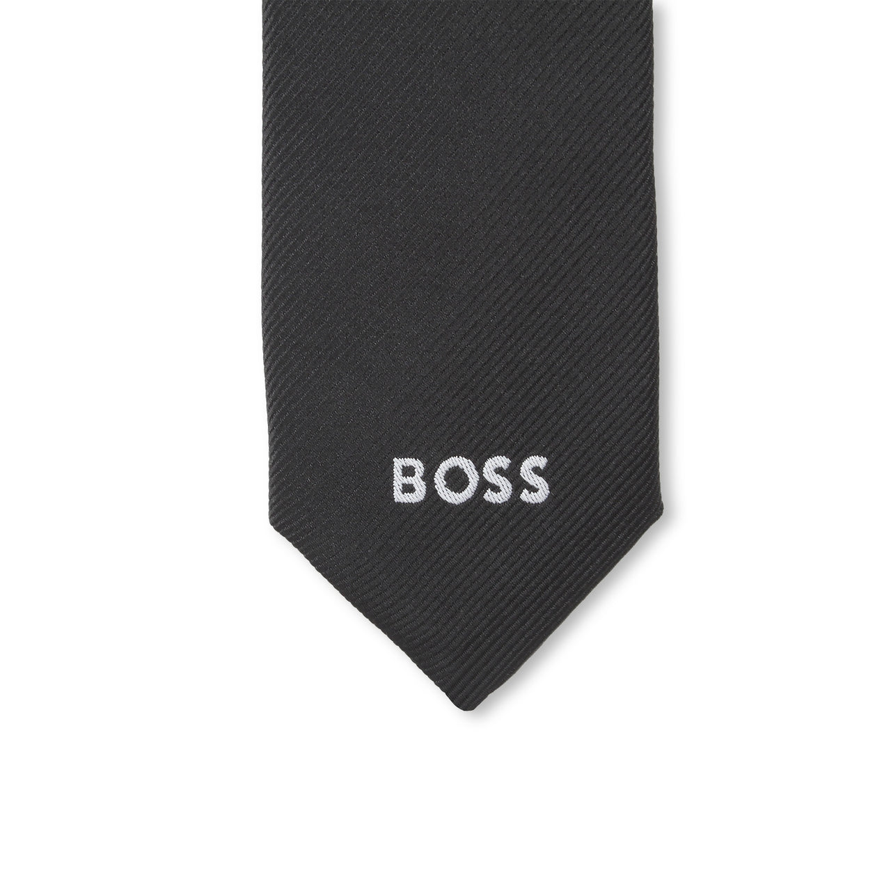 Corbata Boss negra para niño