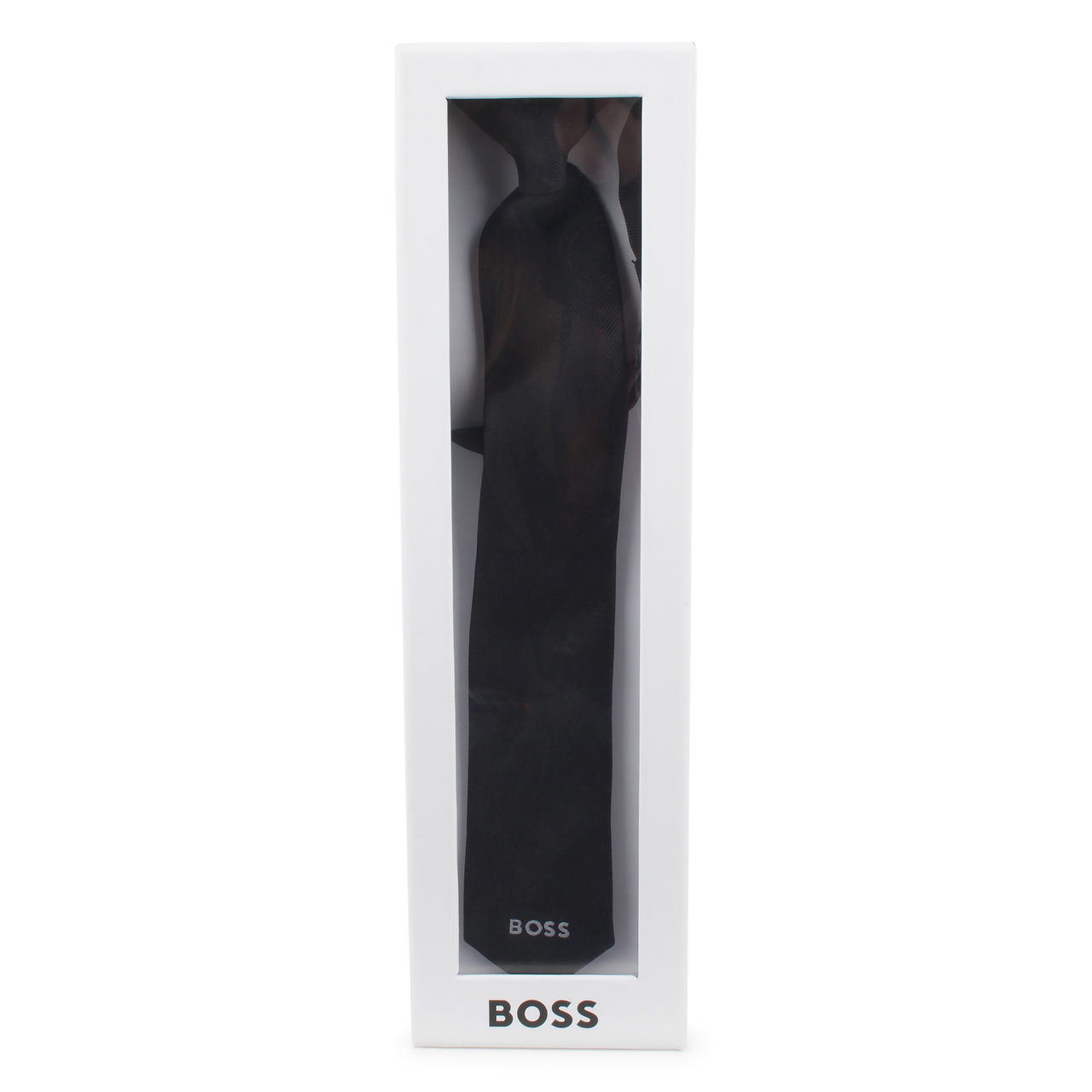 Corbata Boss negra para niño