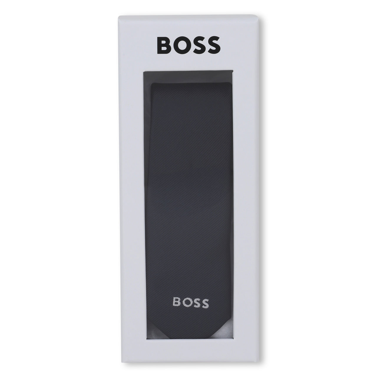 Corbata Boss azul marino para niño y teen