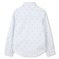 Thumbnail for BOSS Camisa para niño y teen blanca all over new logo