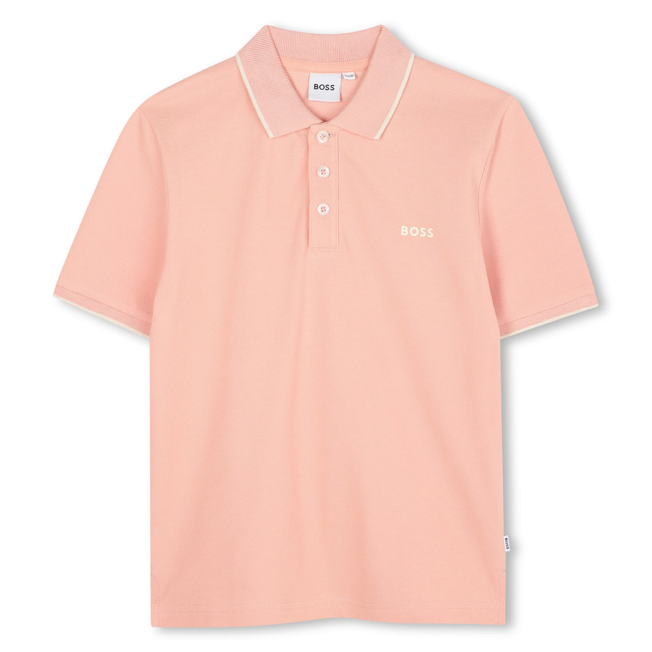 BOSS Polo para niño y teen color color rosa