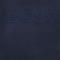 Thumbnail for BOSS Sweter para niño y teen color azul marino logo al tono